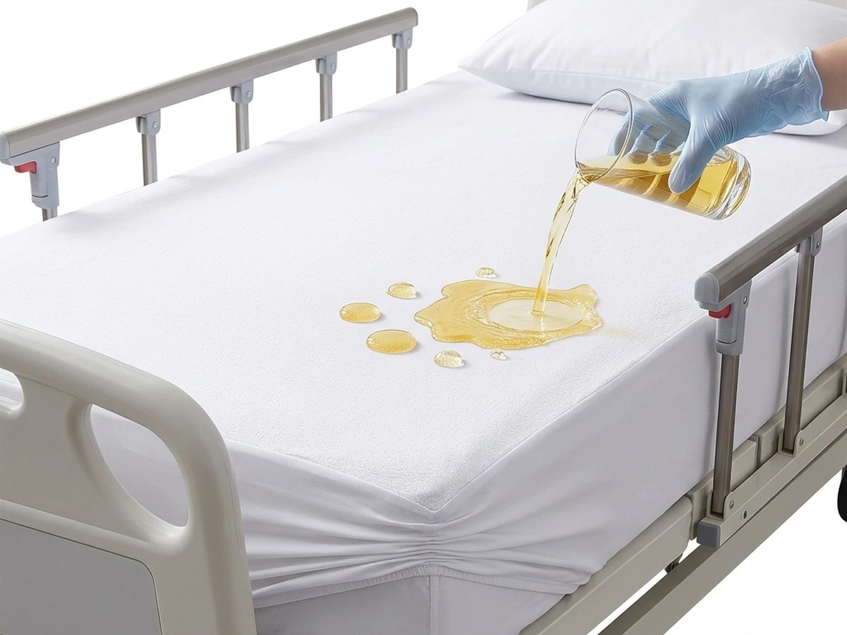Matratzenschoner mit PU-Beschichtung